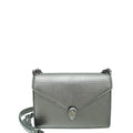 Bvlgari Metallic Grey Karung Serpenti Forever Multichain Shoulder Bag