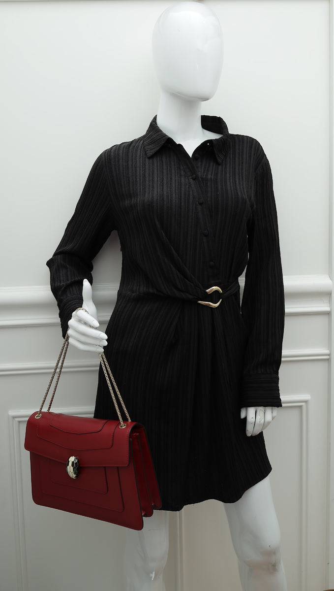 Bvlgari Bicolor Serpenti Forever Shoulder Bag