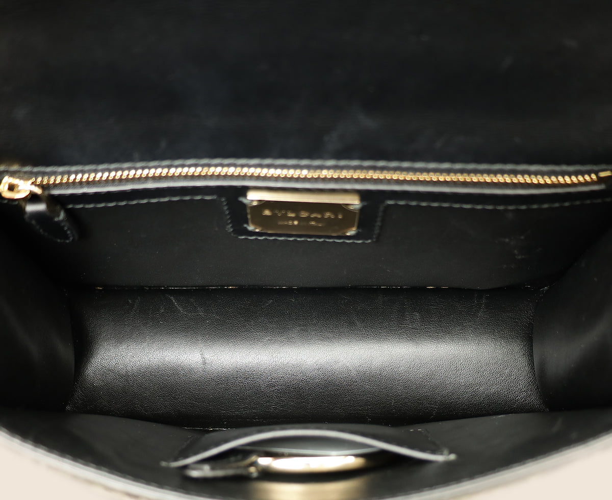 Bvlgari Bicolor Diamond Blast Serpenti Forever Flap Bag