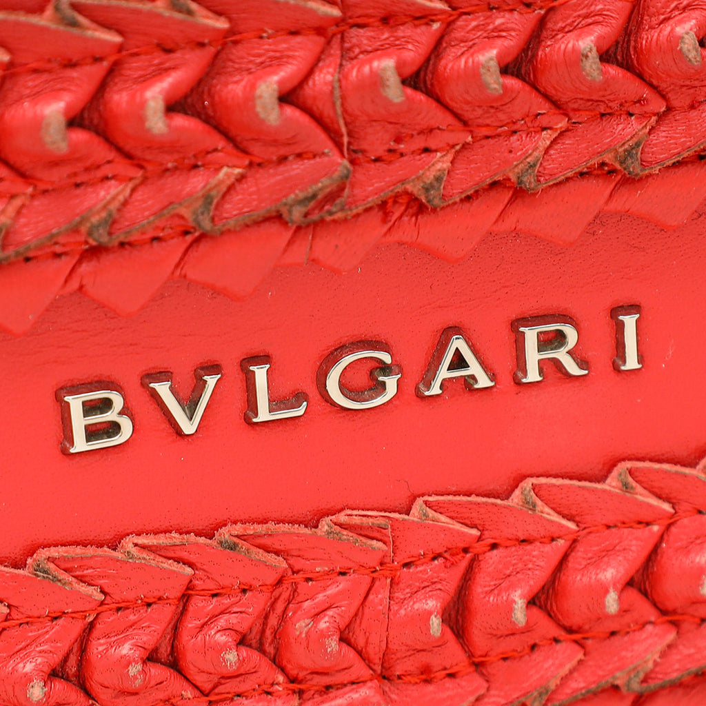 Bvlgari Red Serpenti Forever Large Shoulder Bag