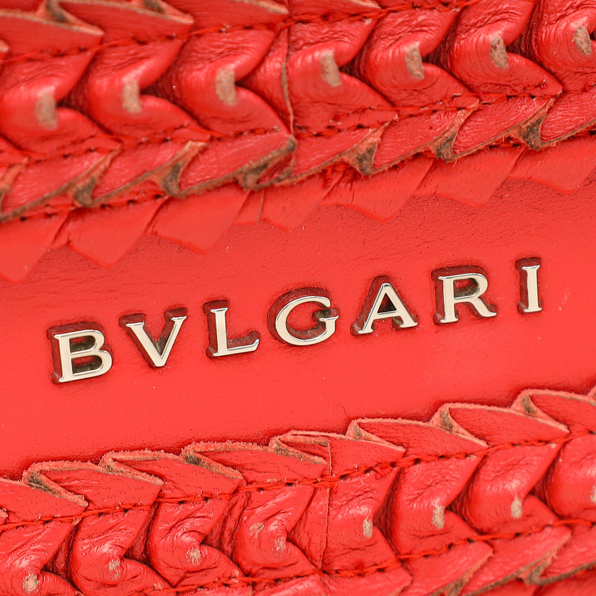 Bvlgari Red Serpenti Forever Large Shoulder Bag