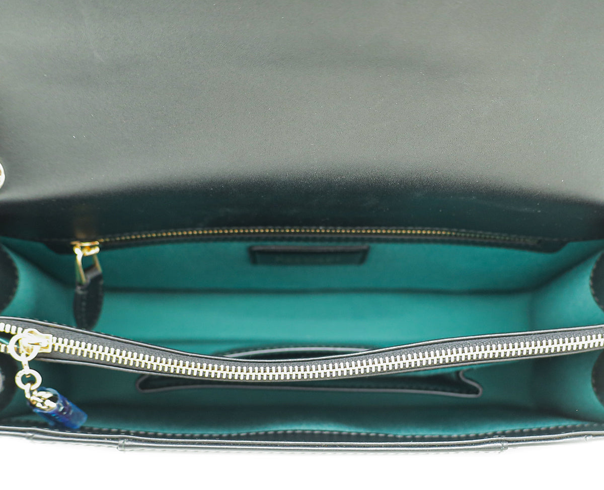 Bvlgari Black Serpenti Forever Shoulder Bag