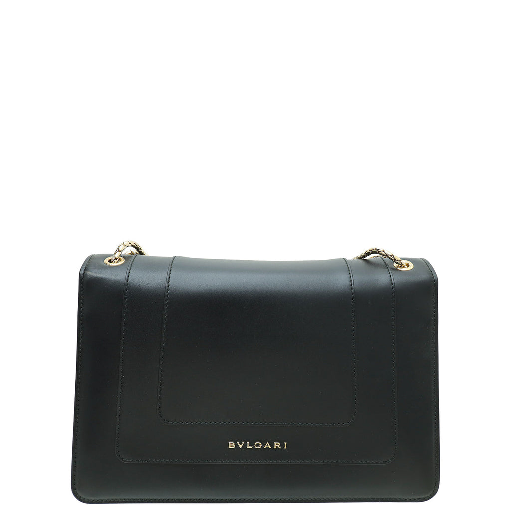 Bvlgari Black Serpenti Forever Shoulder Bag