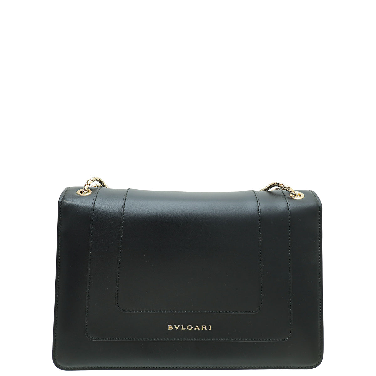 Bvlgari Black Serpenti Forever Shoulder Bag