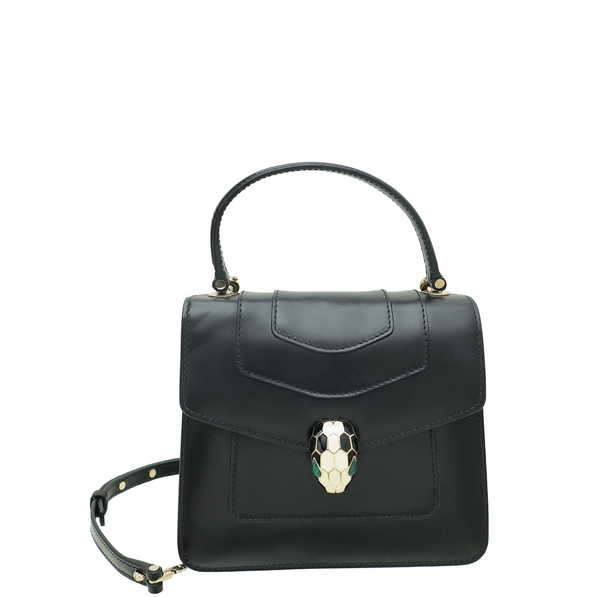Bvlgari Serpenti Forever Top Handle Shoulder Bag