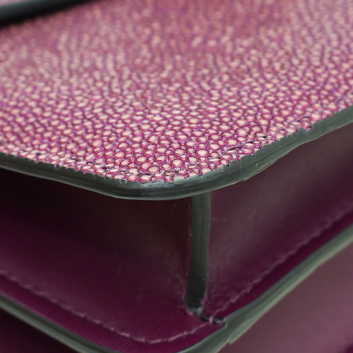 Bvlgari Violet Serpenti Forever Small Top Handle Bag