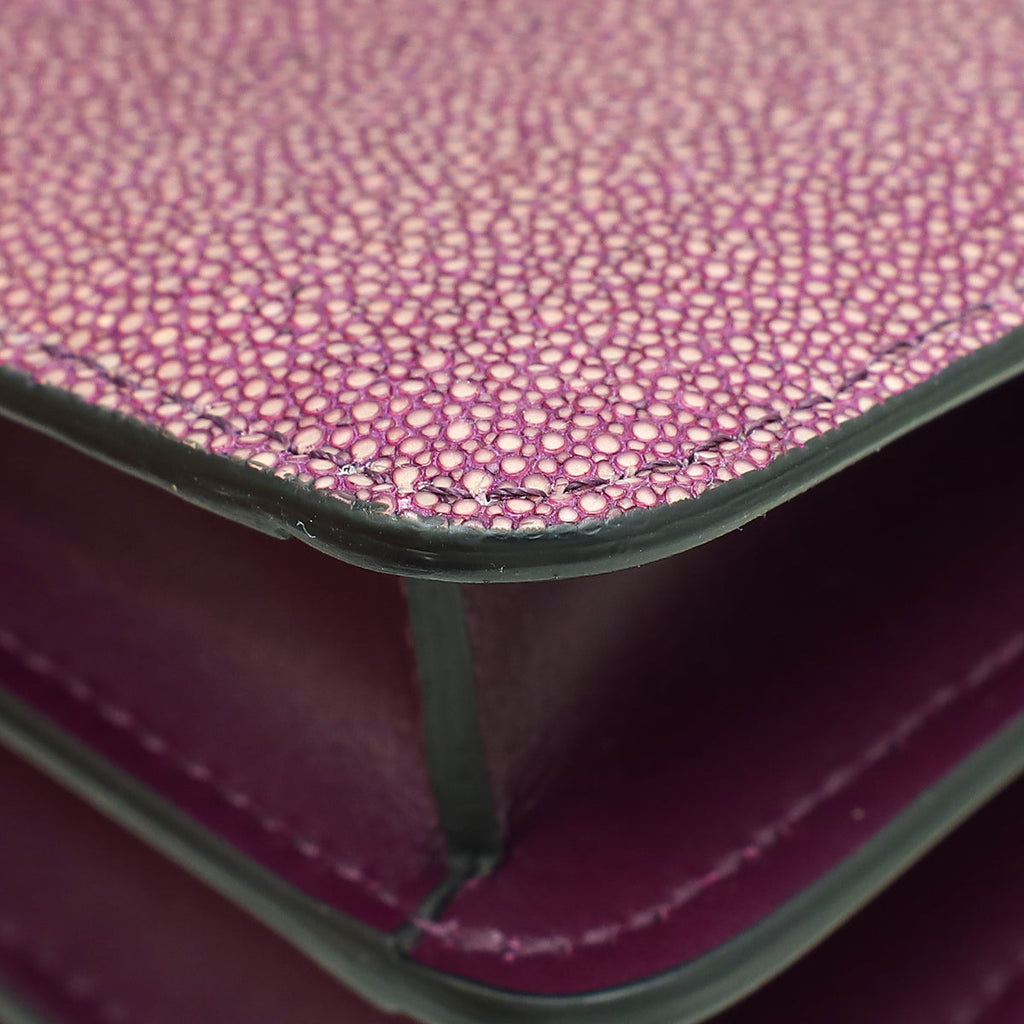 Bvlgari Violet Serpenti Forever Small Top Handle Bag