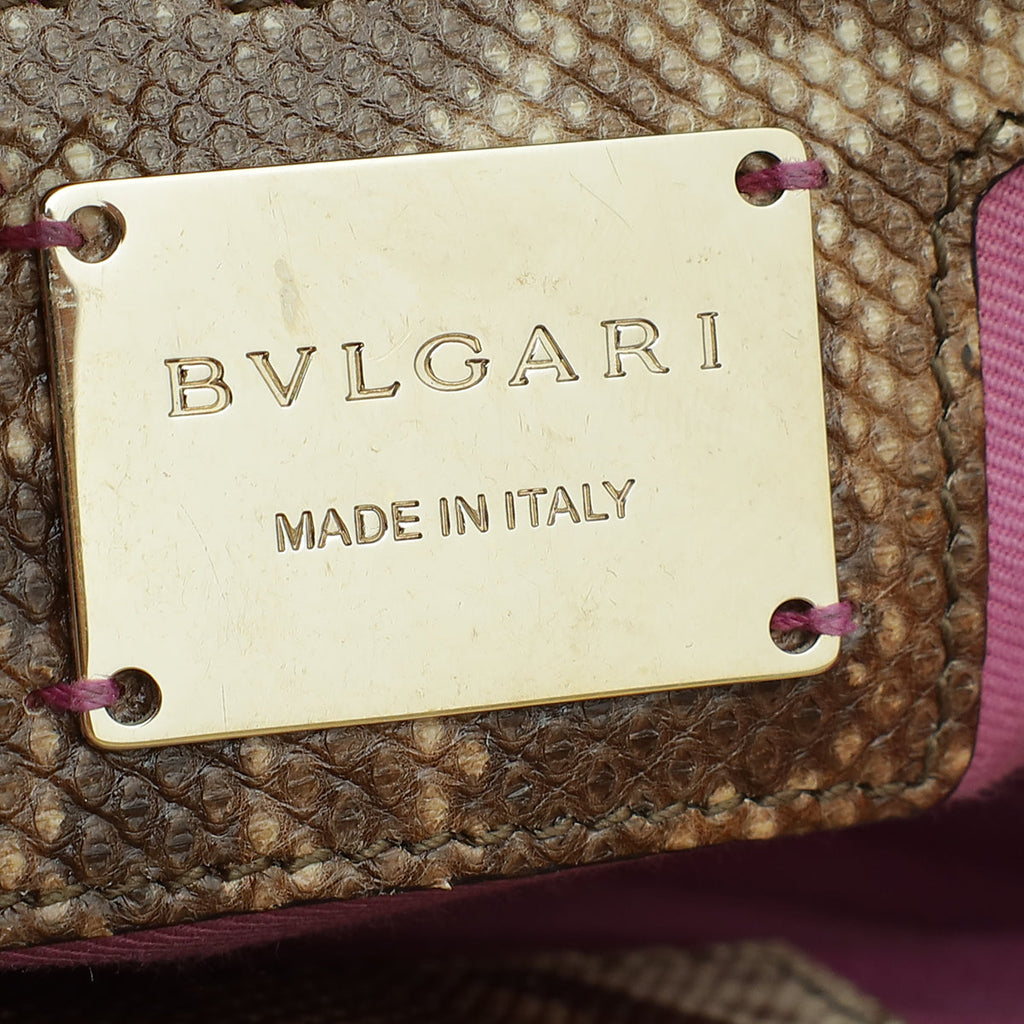 Bvlgari Bicolor Karung Serpenti Forever Shoulder Bag