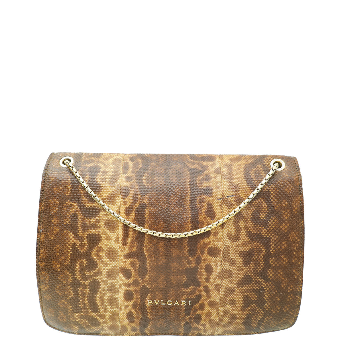 Bvlgari Bicolor Karung Serpenti Forever Shoulder Bag
