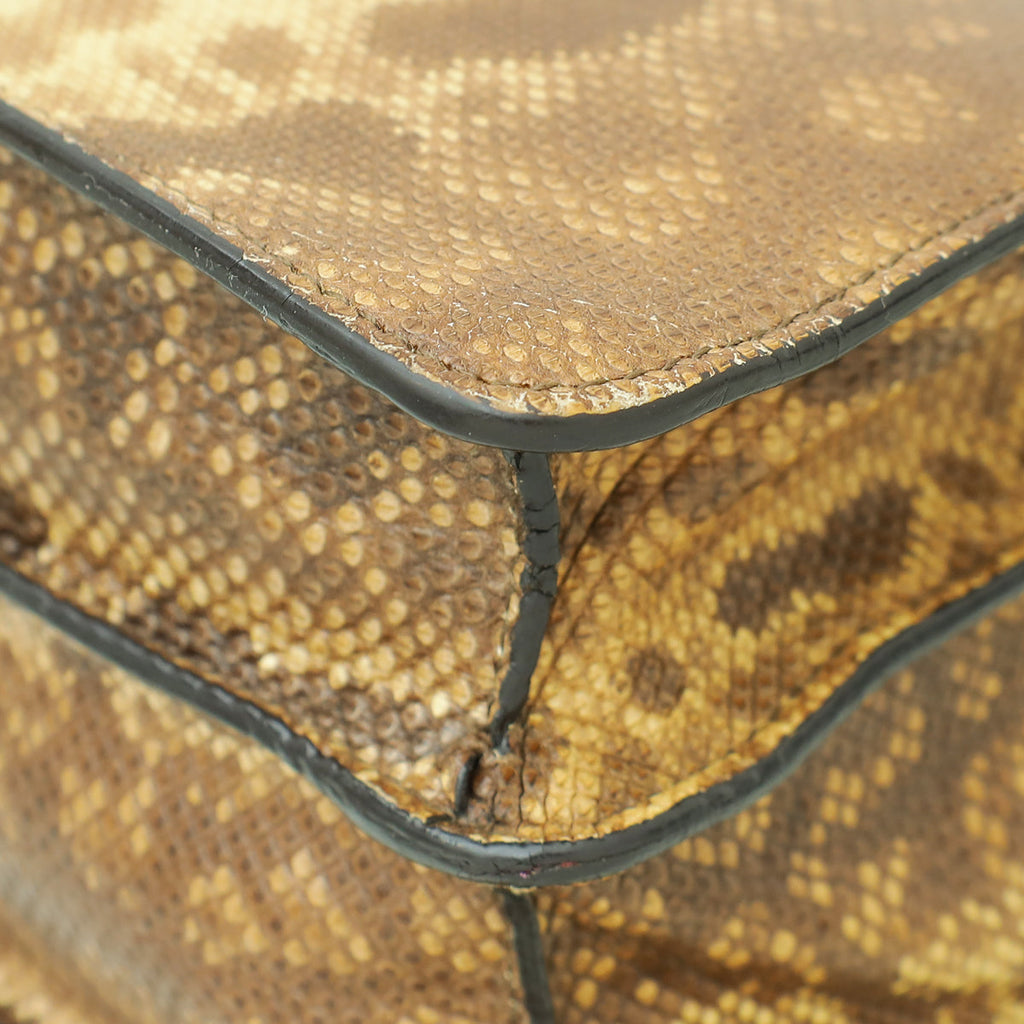 Bvlgari Bicolor Karung Serpenti Forever Shoulder Bag