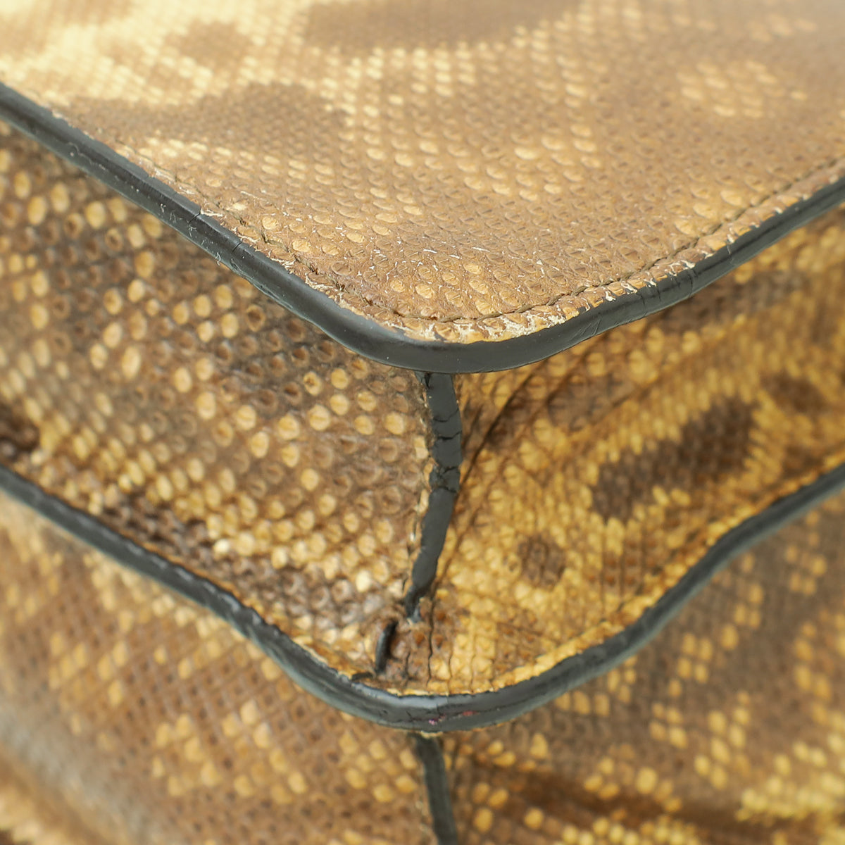 Bvlgari Bicolor Karung Serpenti Forever Shoulder Bag