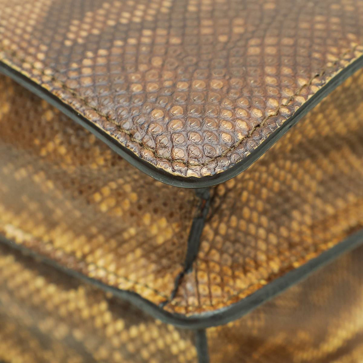 Bvlgari Bicolor Karung Serpenti Forever Shoulder Bag