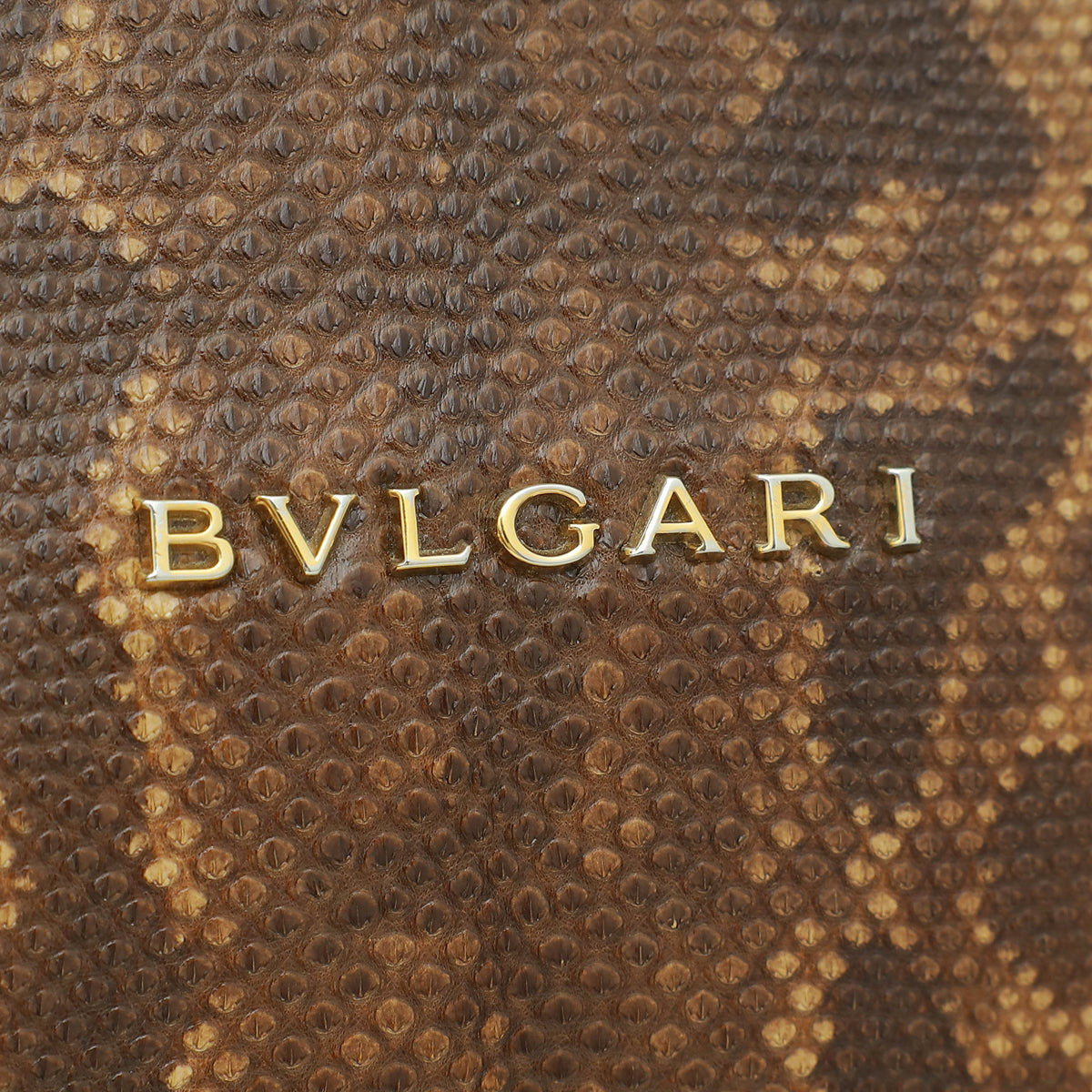 Bvlgari Bicolor Karung Serpenti Forever Shoulder Bag