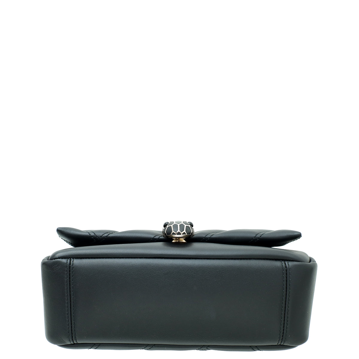 Bvlgari Black Cabochon Shoulder Bag