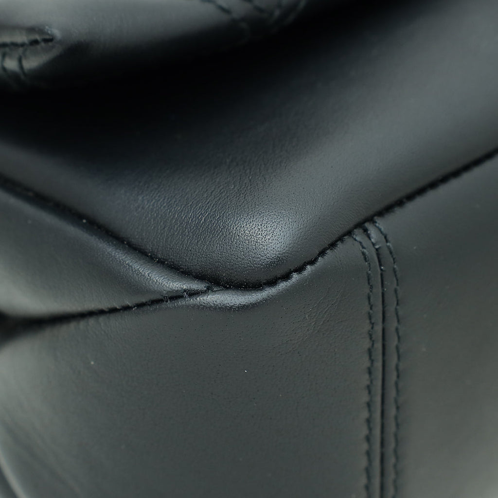 Bvlgari Black Cabochon Shoulder Bag
