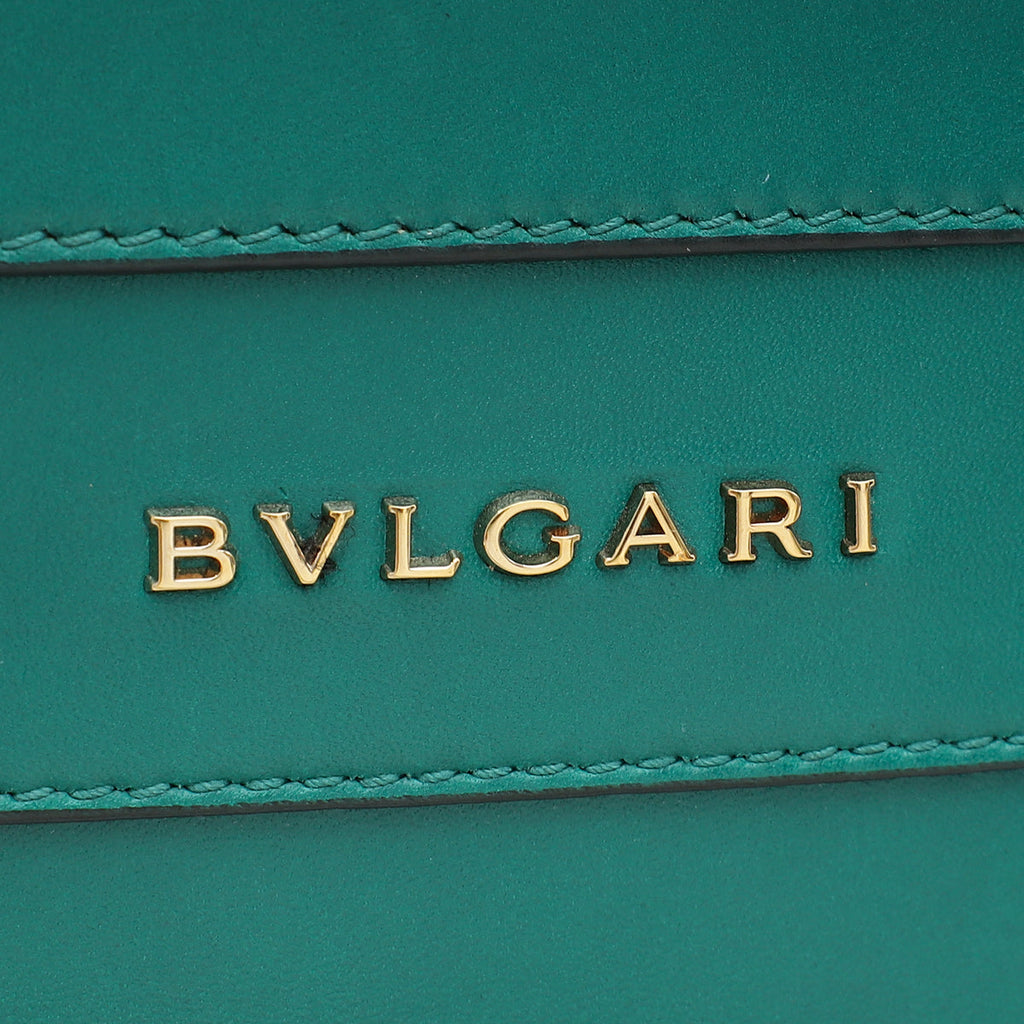 Bvlgari Green Serpenti Forever Large Flap Bag