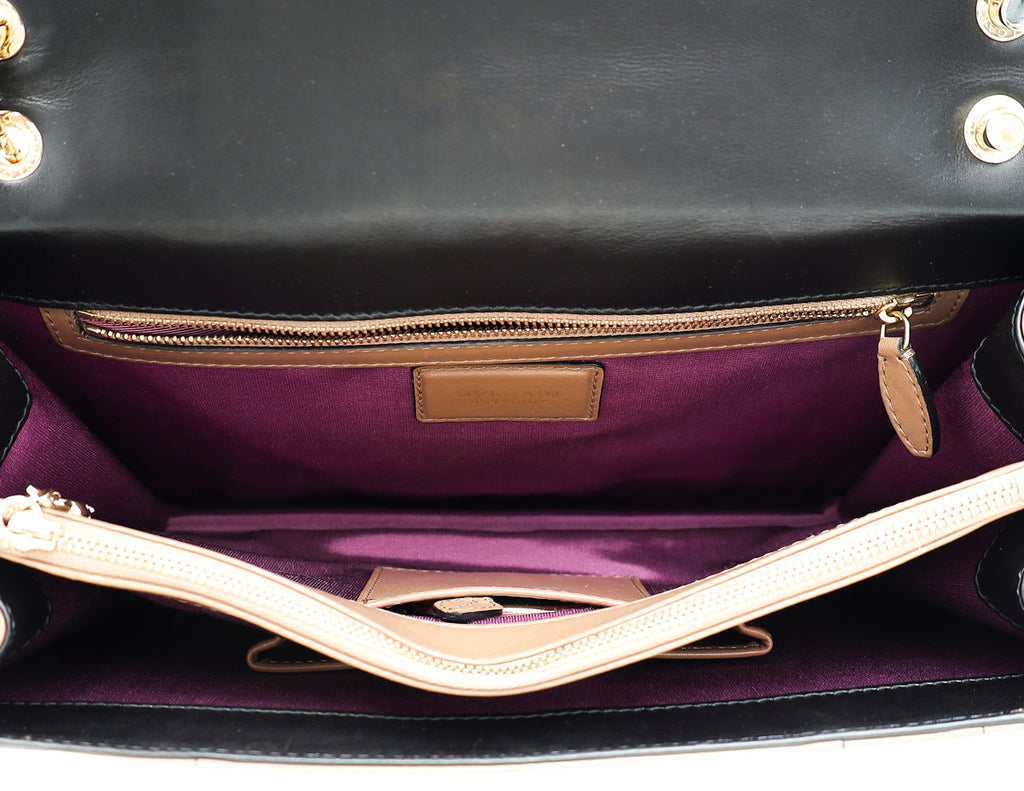Bvlgari Bicolor Serpenti Forever Large Shoulder Bag