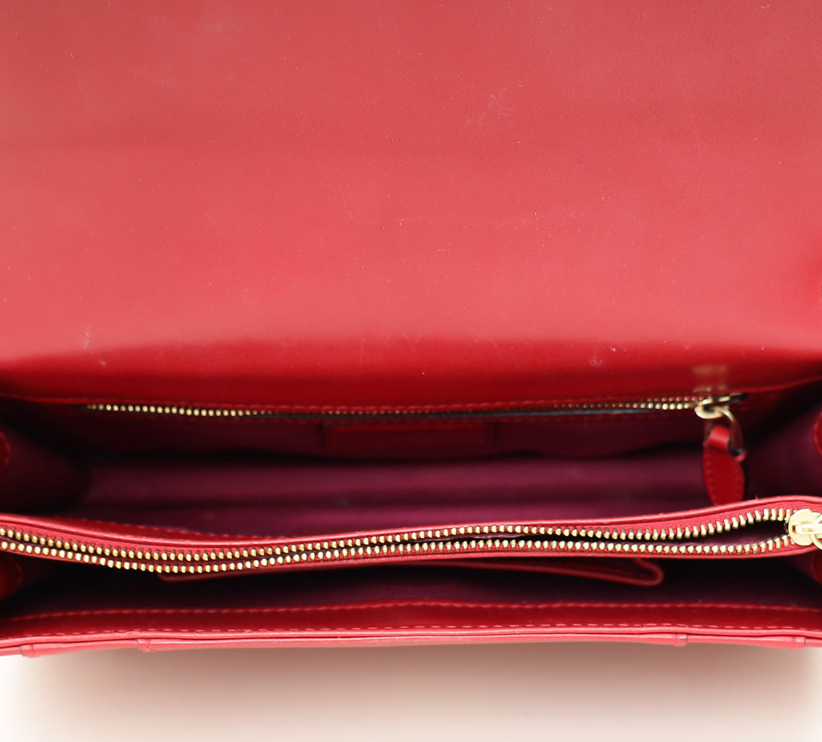 Bvlgari Dark Red Serpenti Forever Flap Shoulder Bag