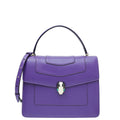 Bvlgari Violet Serpenti Forever Top Handle Bag