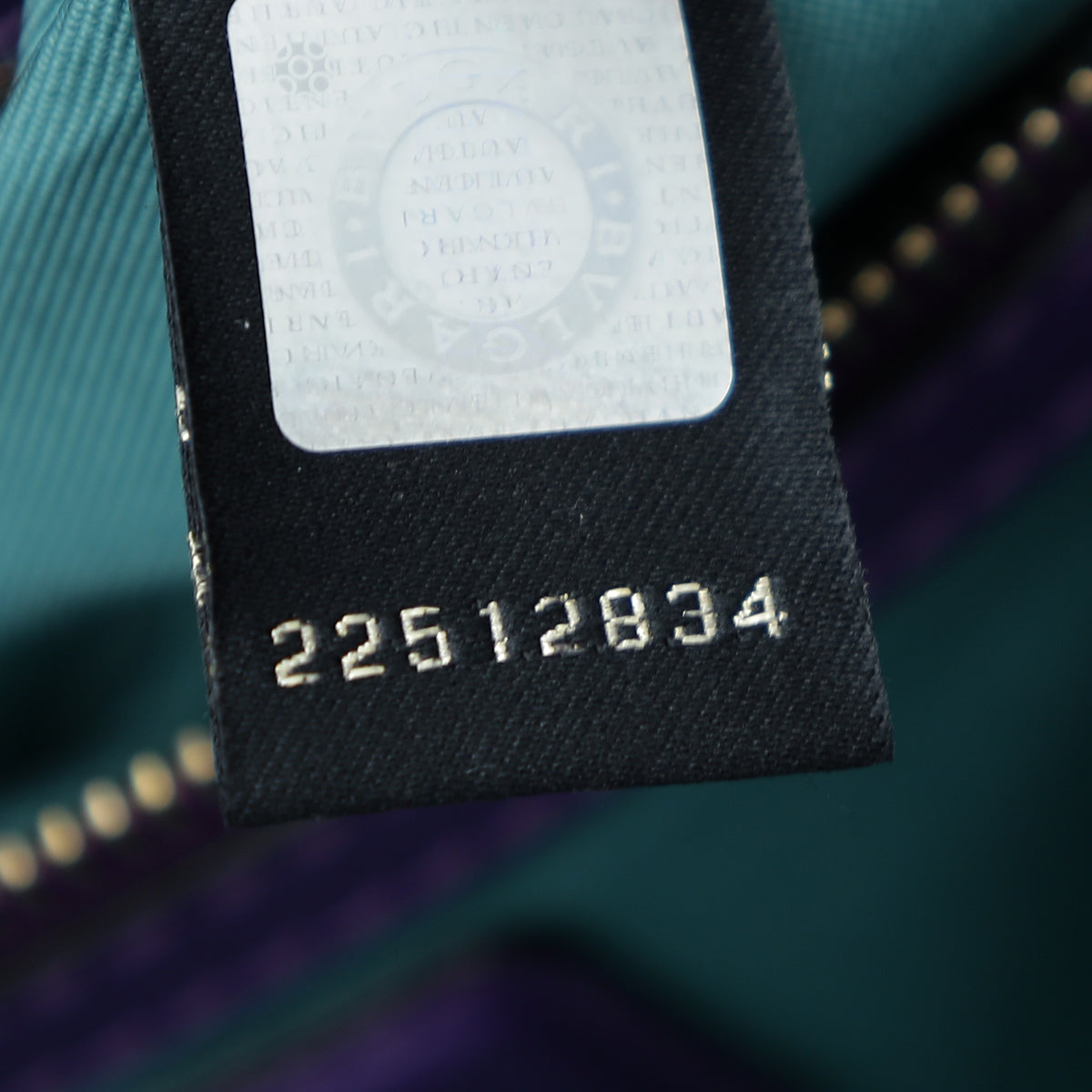 Bvlgari Violet Serpenti Forever Top Handle Bag