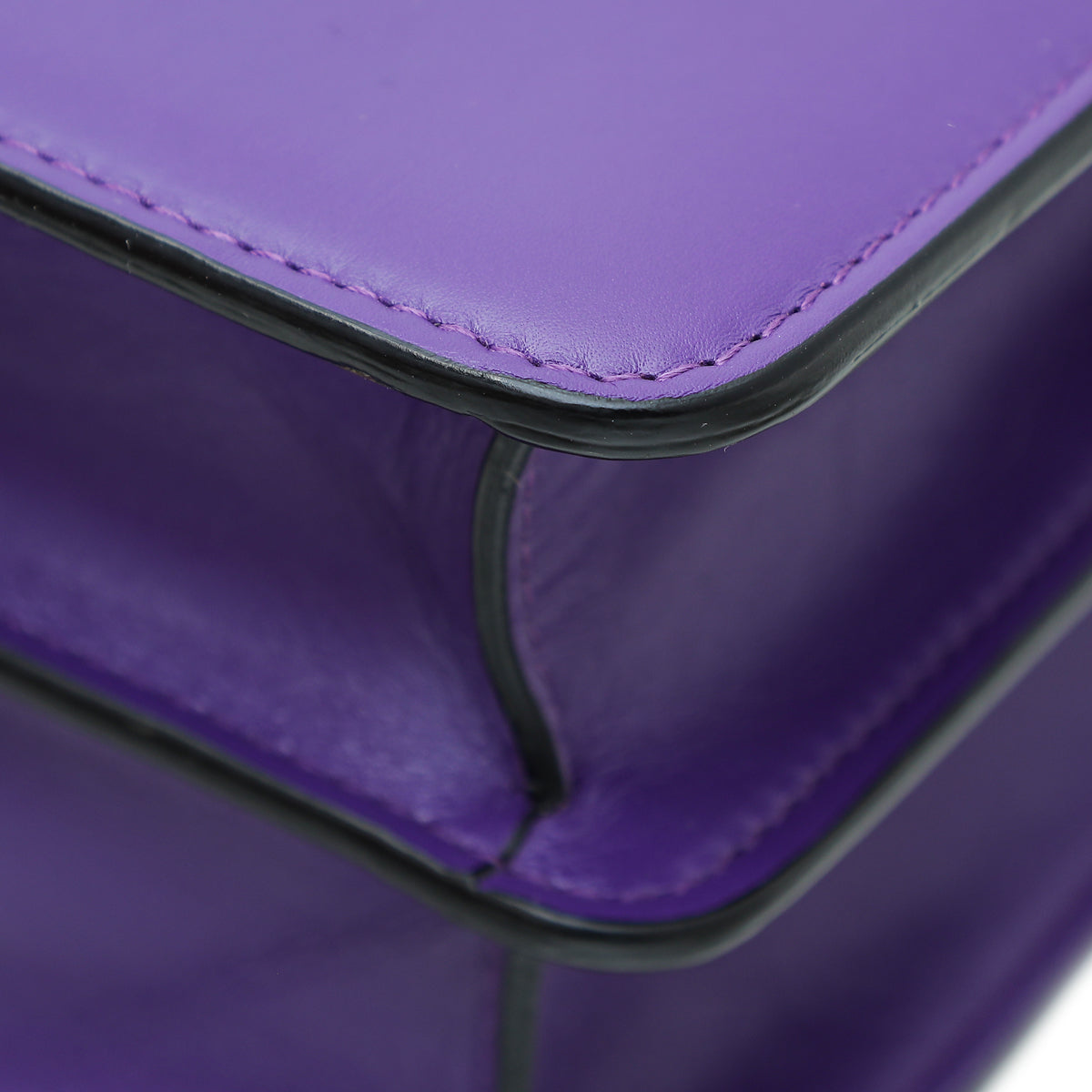 Bvlgari Violet Serpenti Forever Top Handle Bag
