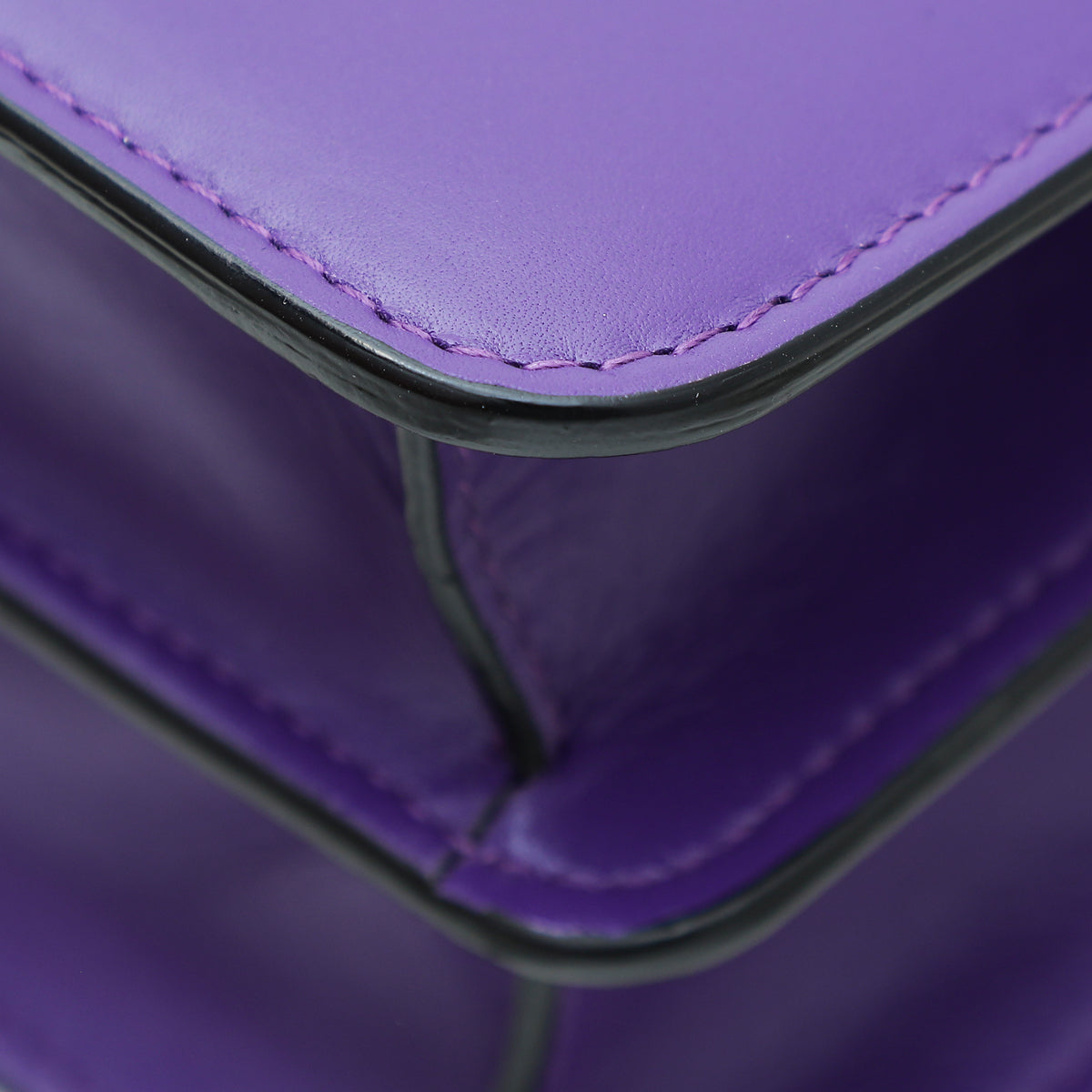 Bvlgari Violet Serpenti Forever Top Handle Bag