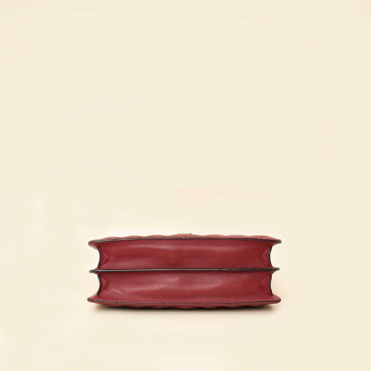 Bvlgari Burgundy Serpenti Forever Quilted Scaglie Flap Medium Bag