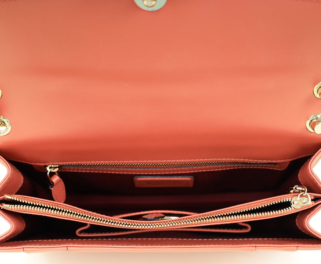 Bvlgari Rust Serpenti Forever Large Flap Bag