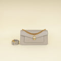 Bvlgari Grey Serpenti East-west Maxi Chain Shoulder Bag