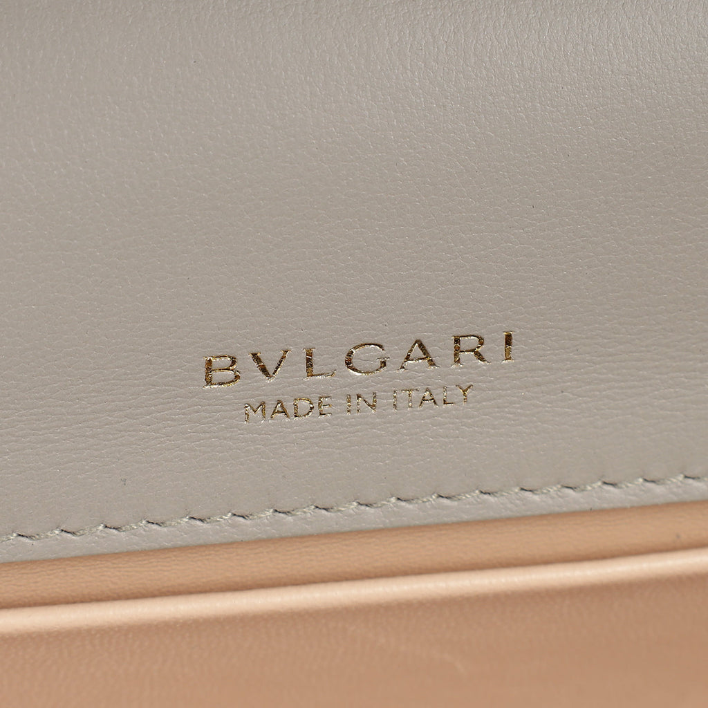 Bvlgari Grey Serpenti East-west Maxi Chain Shoulder Bag