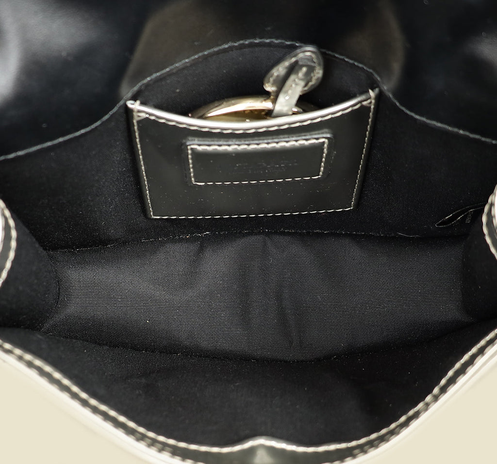 Bvlgari Silver Serpenti Forever East West Crossbody Bag