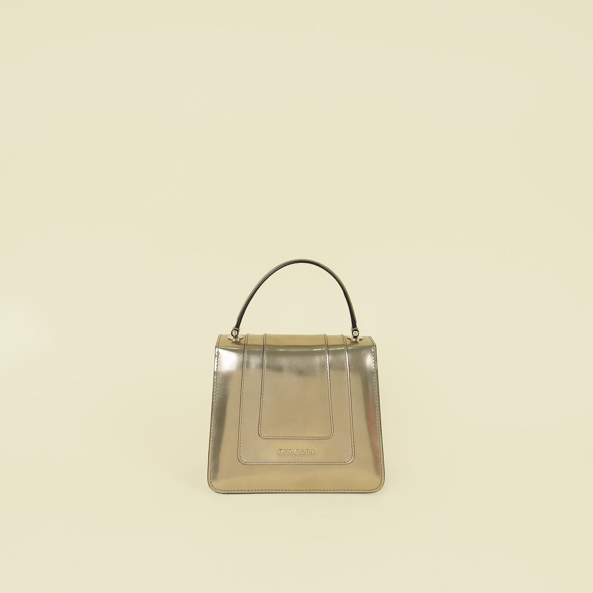 Bvlgari Antique BronzeSerpenti Forever Top Handle Bag