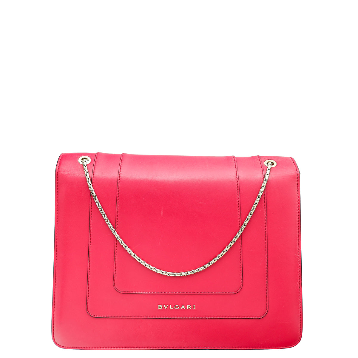 Bvlgari Fuchsia Serpenti Forever Shoulder Bag