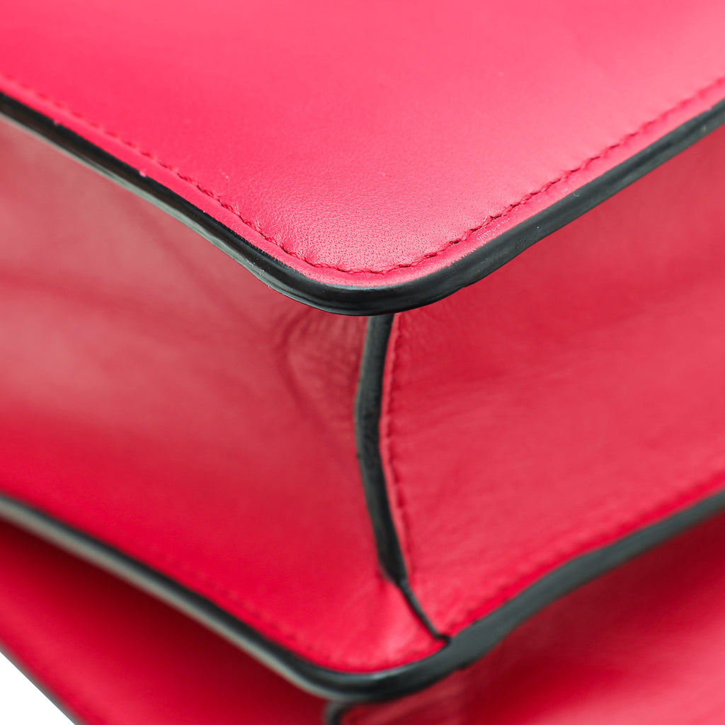 Bvlgari Fuchsia Serpenti Forever Shoulder Bag