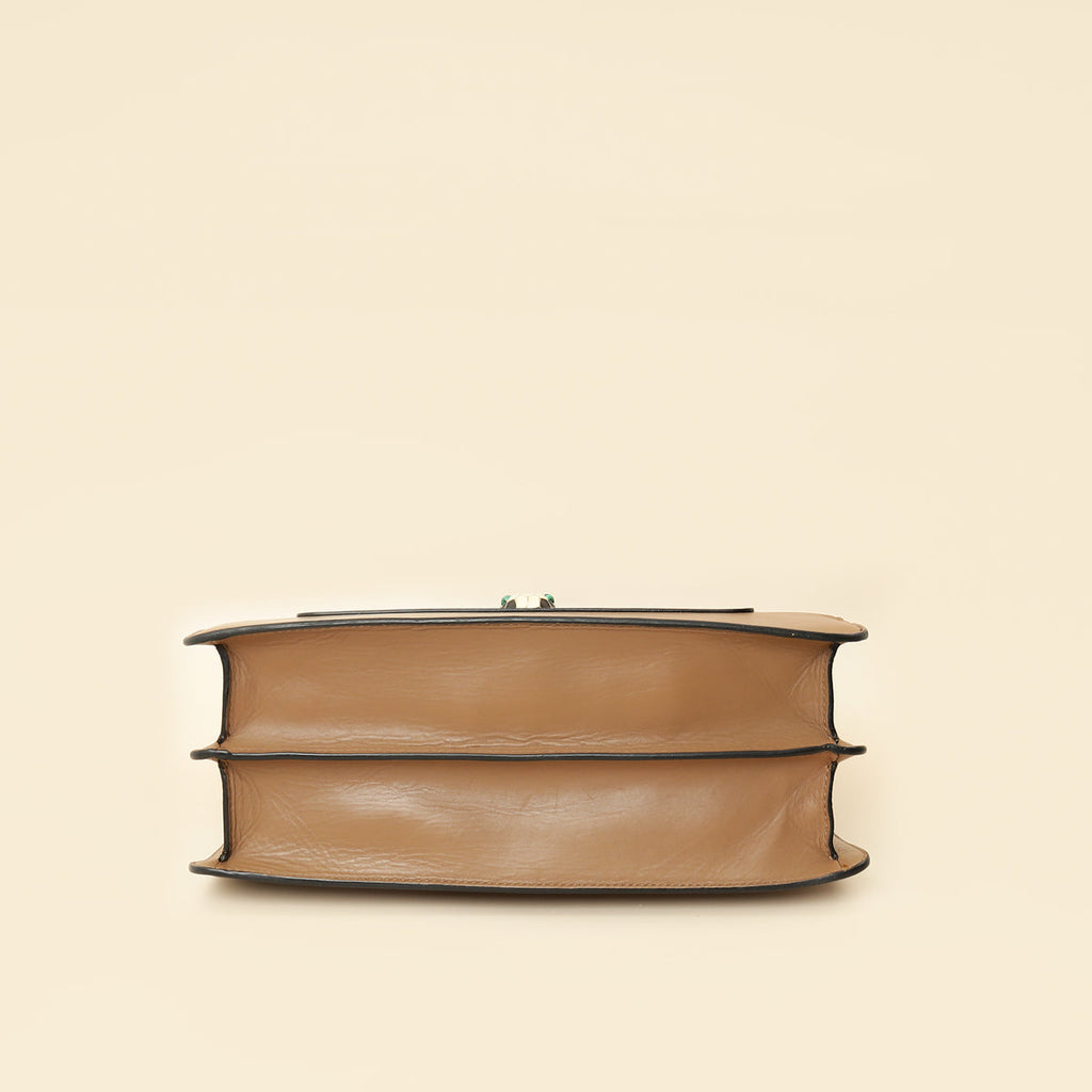 Bvlgari Brown Serpenti Forever Shoulder Bag