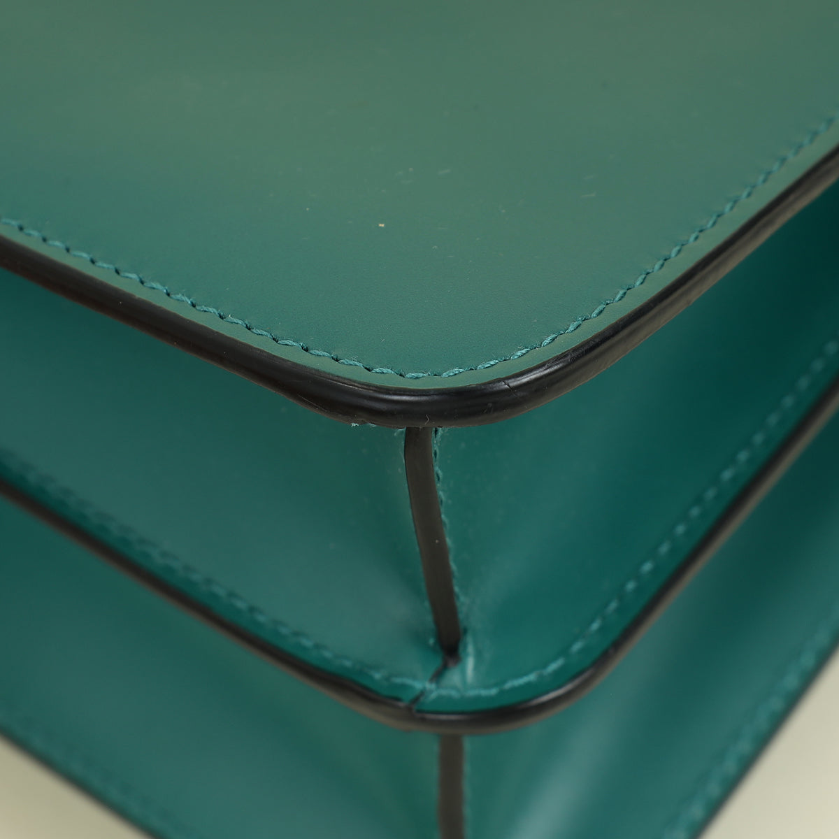 Bvlgari Green Serpenti Forever Flap Shoulder Bag