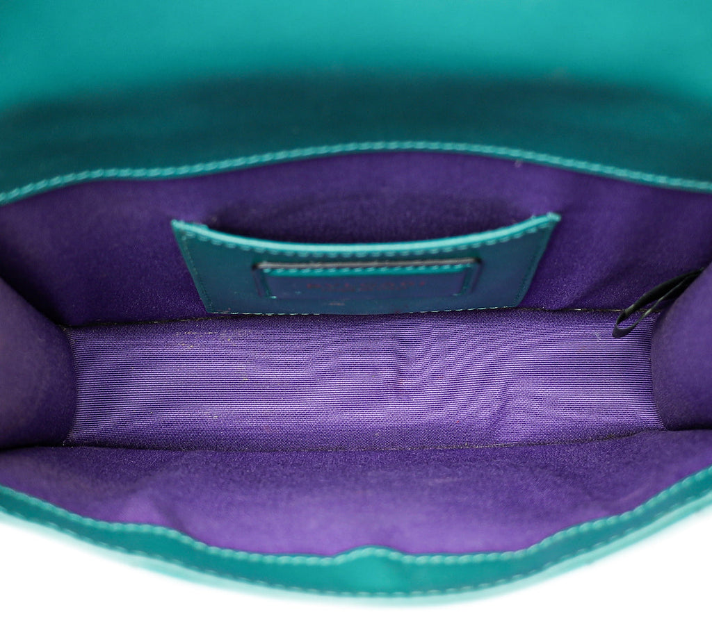Bvlgari Green Serpenti Forever Small Shoulder Bag