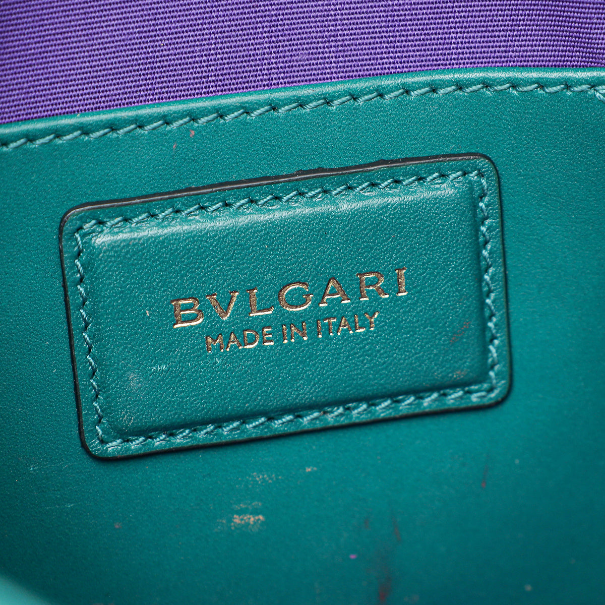 Bvlgari Green Serpenti Forever Small Shoulder Bag