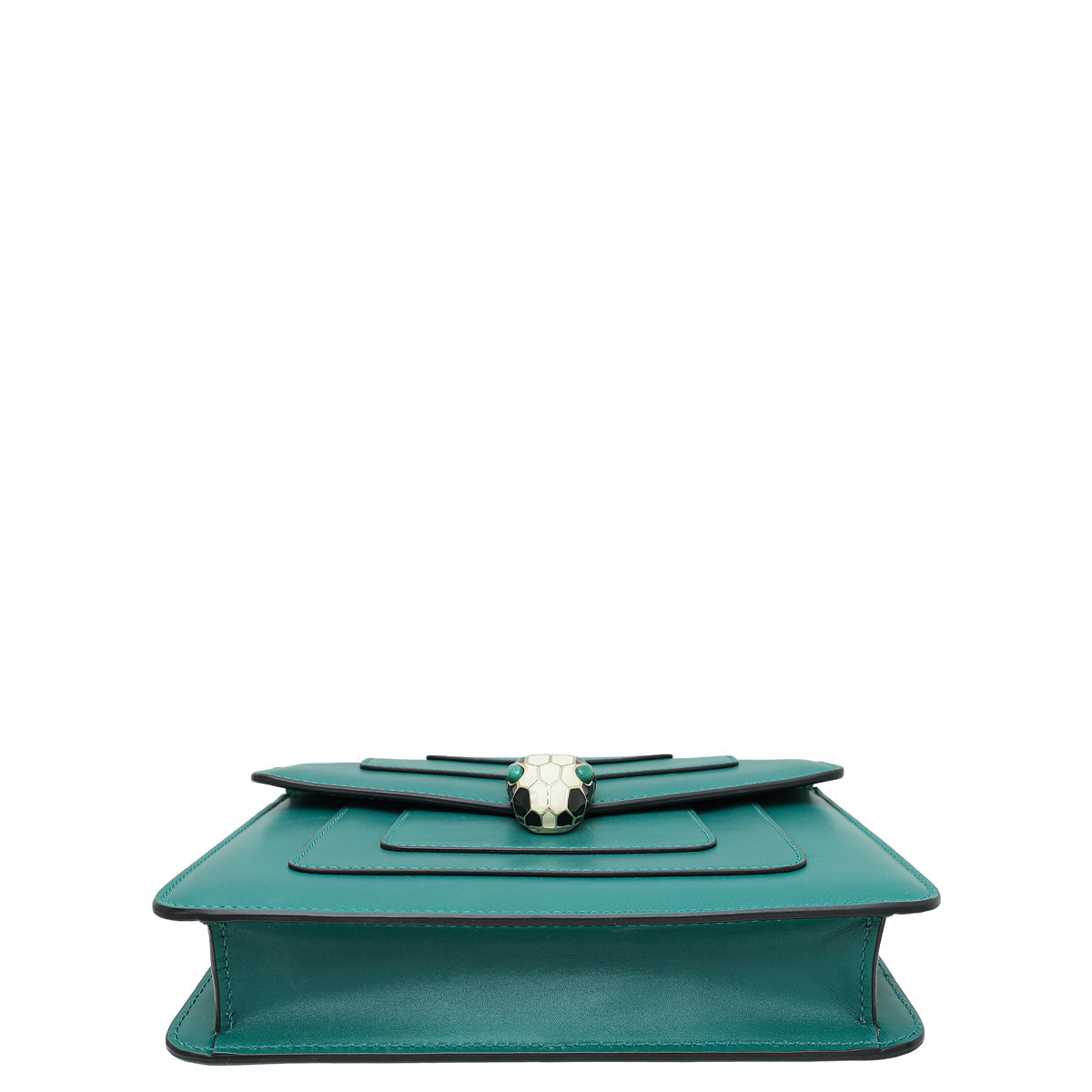 Bvlgari Green Serpenti Forever Small Shoulder Bag