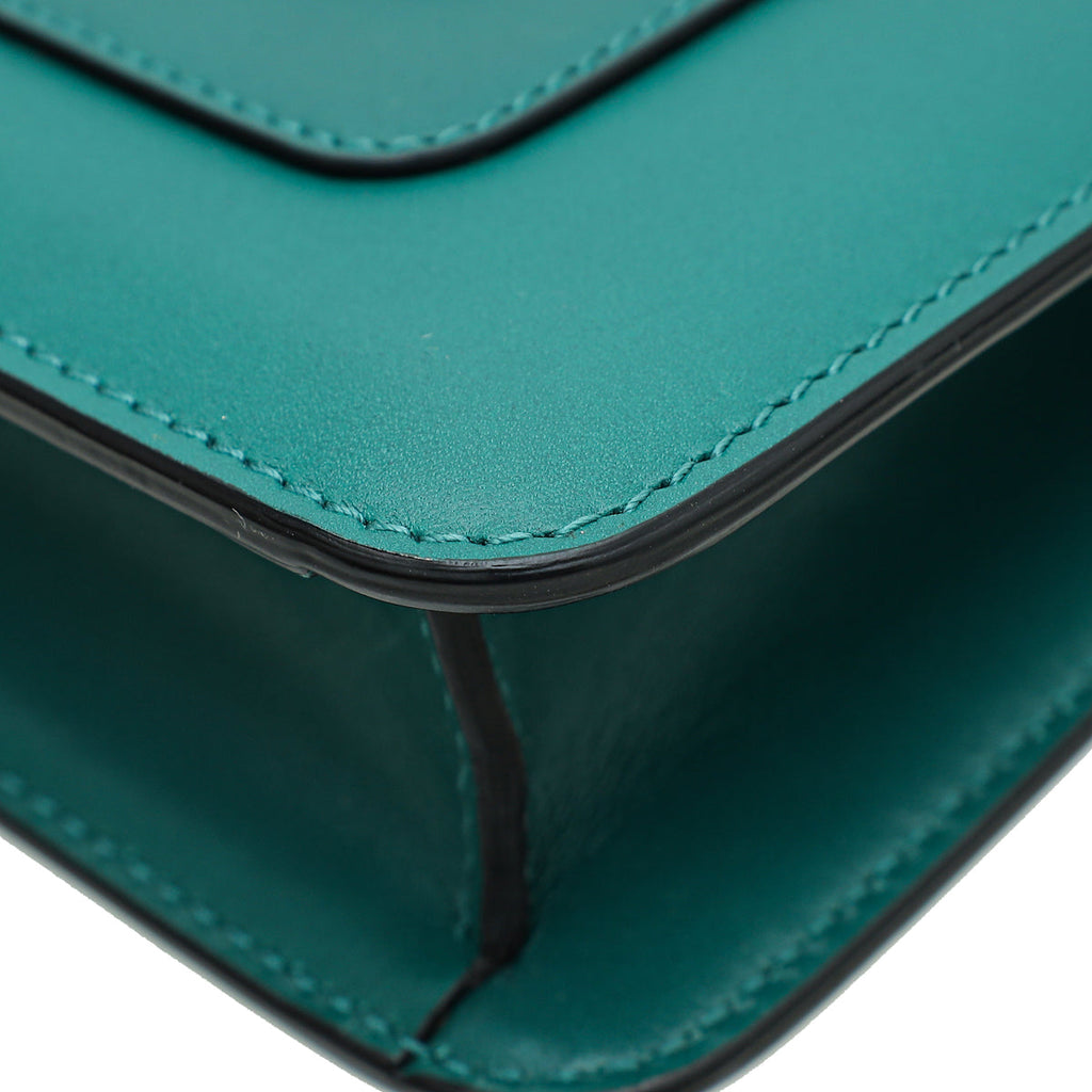 Bvlgari Green Serpenti Forever Small Shoulder Bag