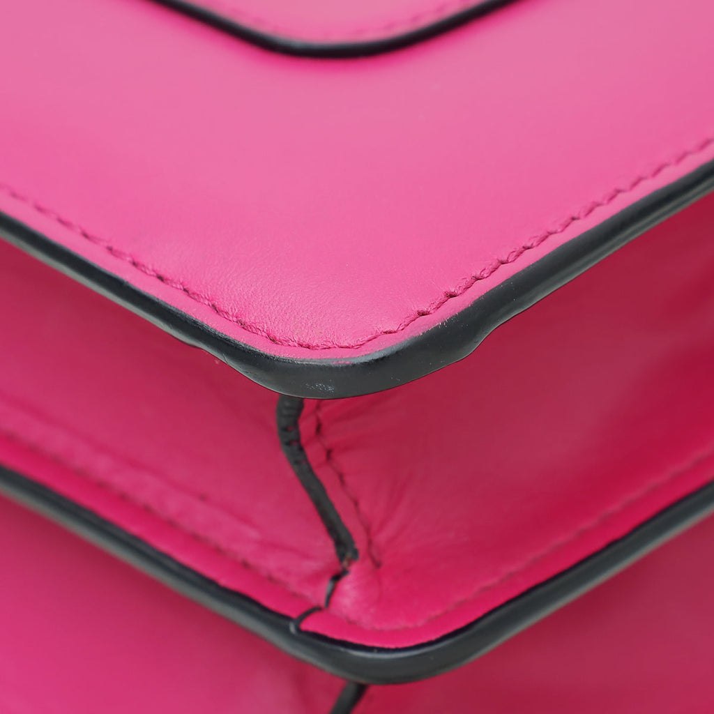 Bvlgari Fuchsia Serpenti Forever Shoulder Bag