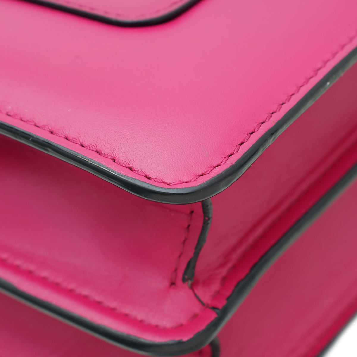 Bvlgari Fuchsia Serpenti Forever Shoulder Bag