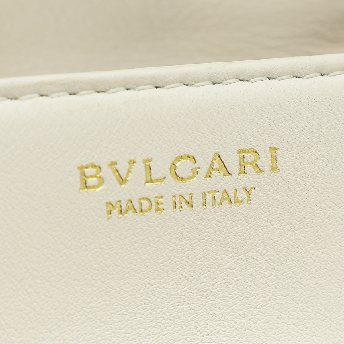 Bvlgari Ivory Serpenti Cabochon Micro Bag