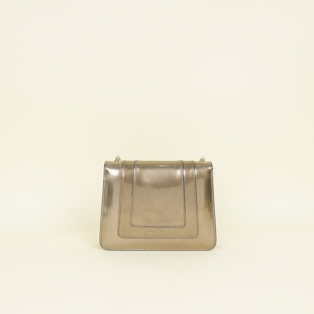 Bvlgari Bronze Serpenti Forever Small Shoulder Bag