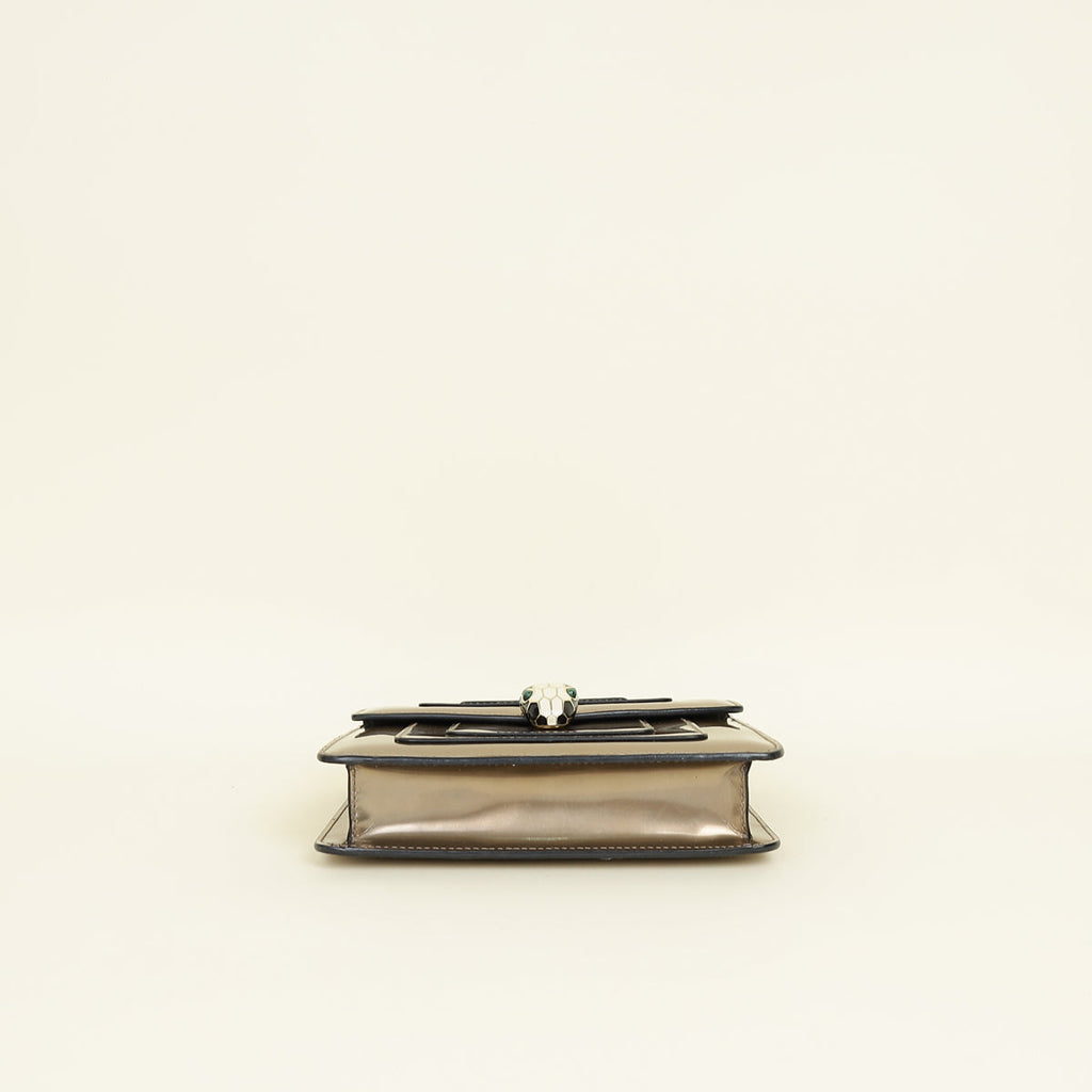 Bvlgari Bronze Serpenti Forever Small Shoulder Bag