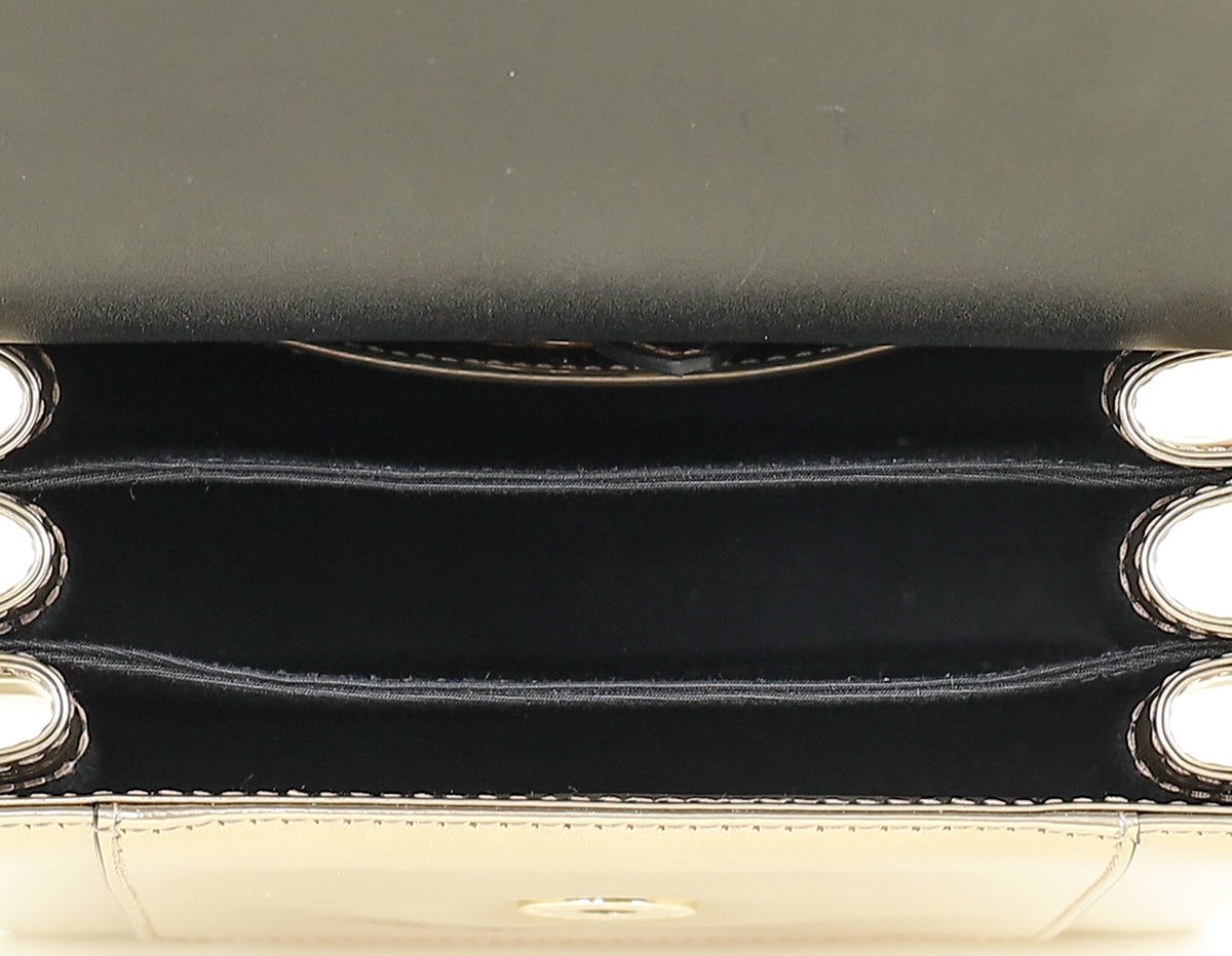 Bvlgari Bronze Serpenti Forever Top Handle Small Bag
