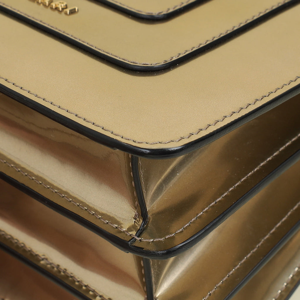 Bvlgari Bronze Serpenti Forever Top Handle Small Bag