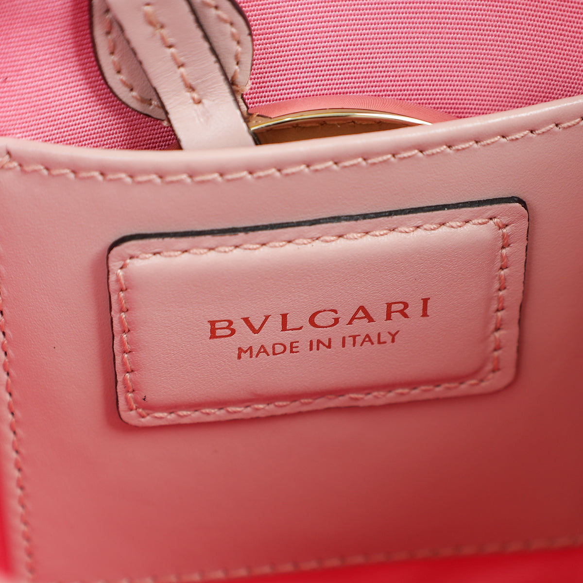 Bvlgari Pink Serpenti Forever Small Shoulder Bag