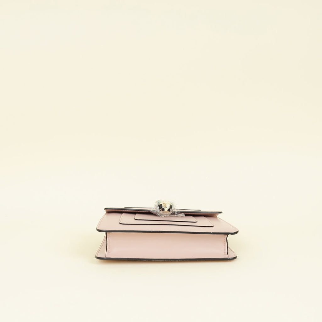 Bvlgari Pink Serpenti Forever Small Shoulder Bag