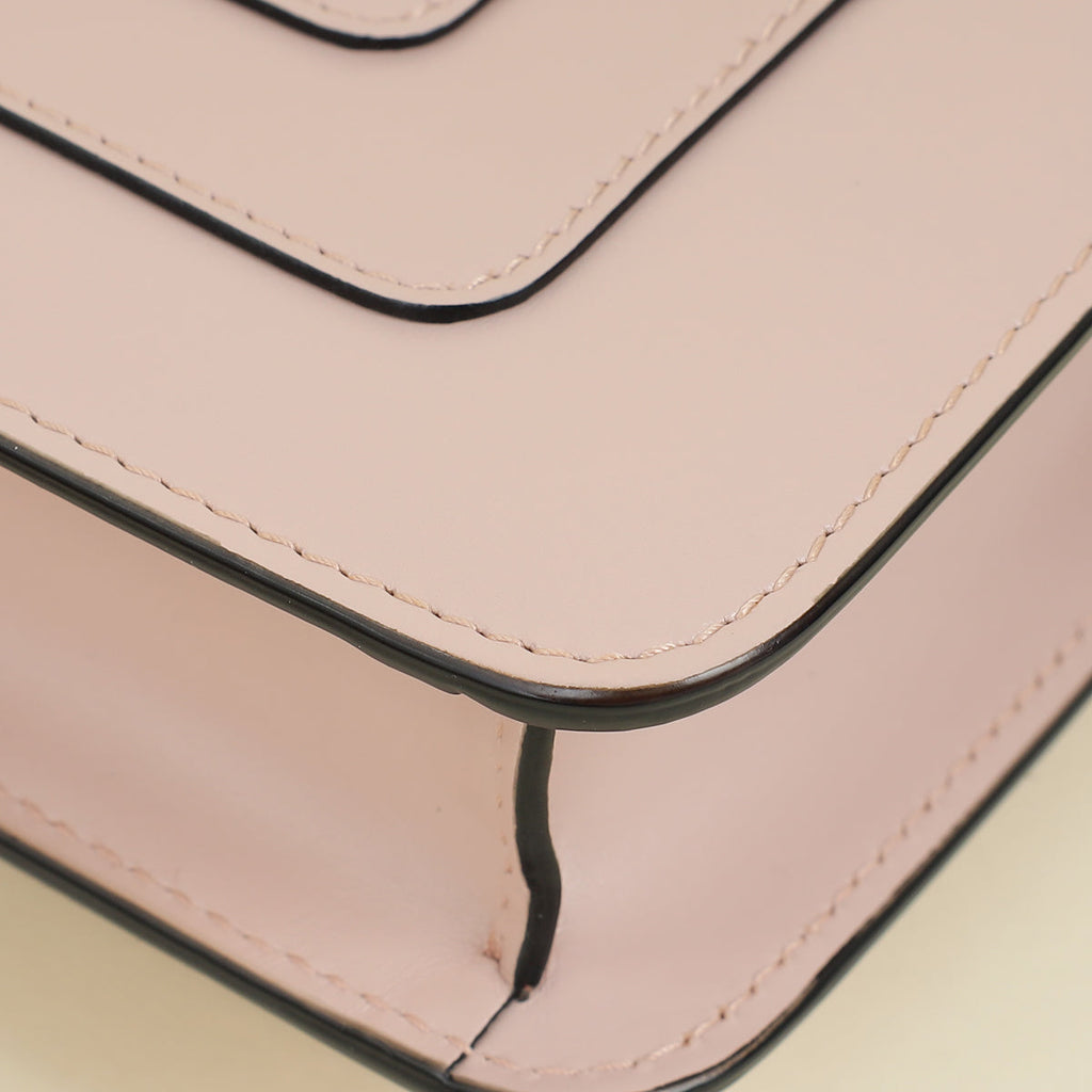 Bvlgari Pink Serpenti Forever Small Shoulder Bag